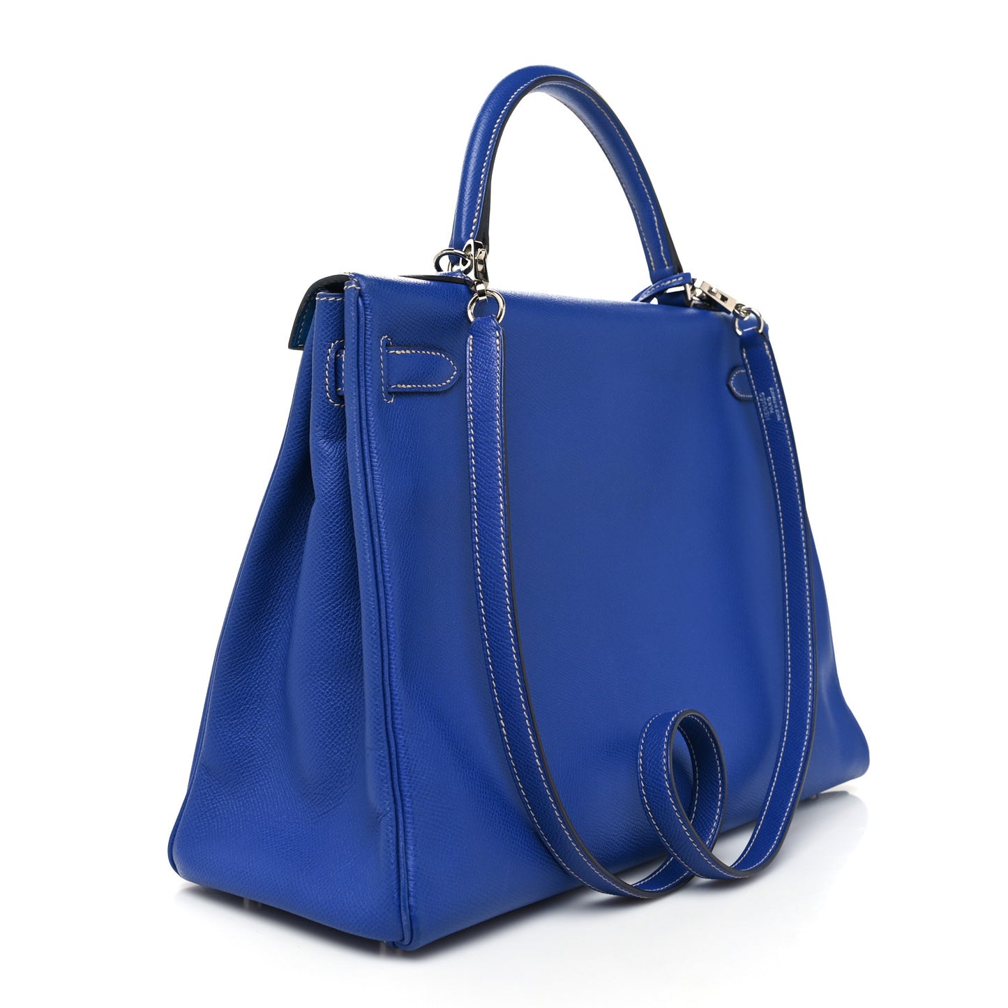 Epsom Candy Kelly Retourne 35 Bleu Electrique Mykonos