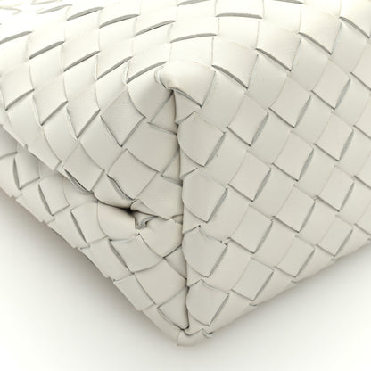 Bottega Veneta Nappa Intrecciato Small Andiamo Shoulder Bag White 7 of 8