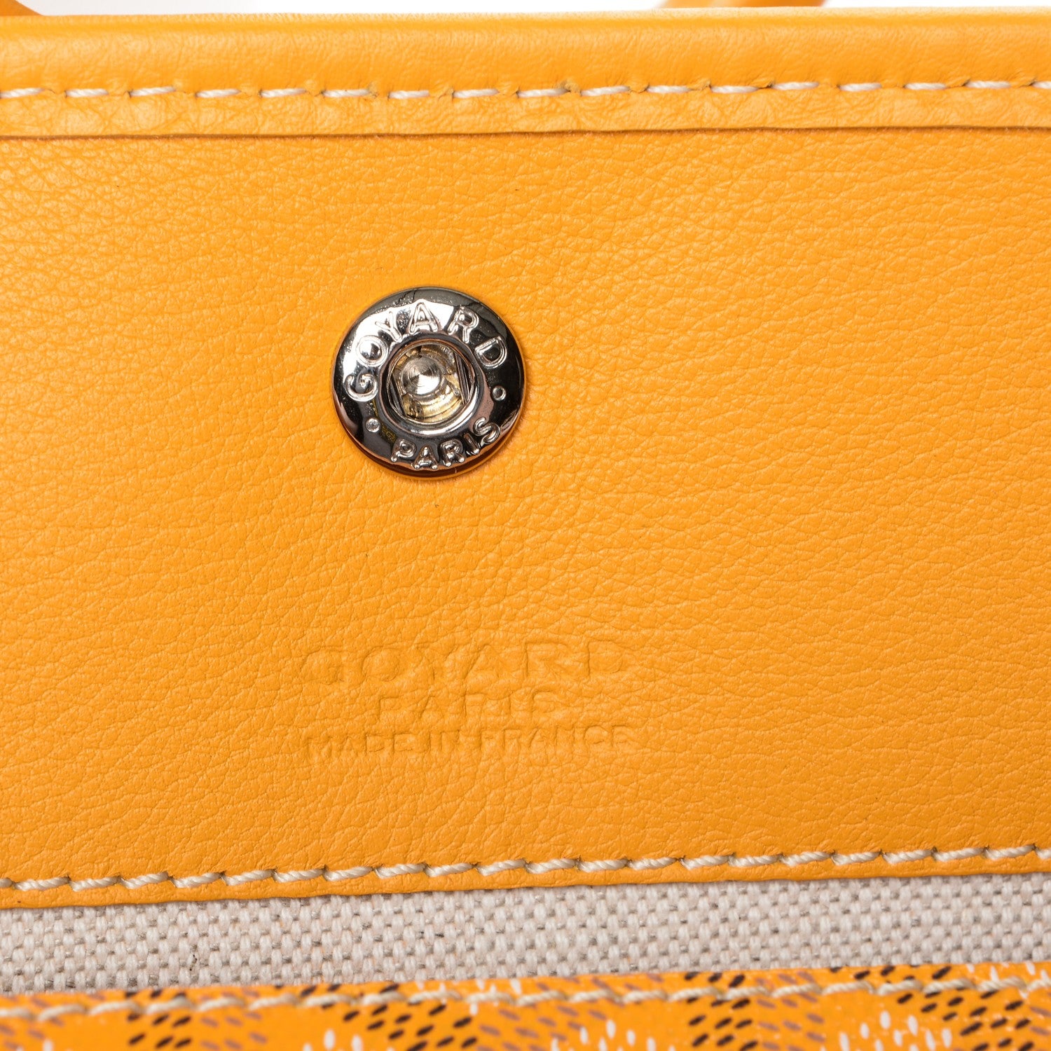 Goyard Goyardine Saint Louis GM Yellow 8 of 9