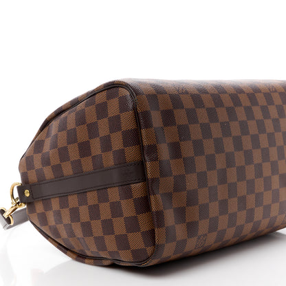 Louis Vuitton Damier Ebene Speedy Bandouliere 30 10 of 14