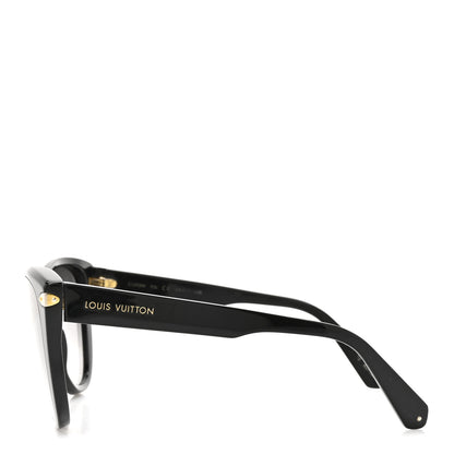 Louis Vuitton Acetate Velvet Sunglasses Z1293W Black 3 of 9