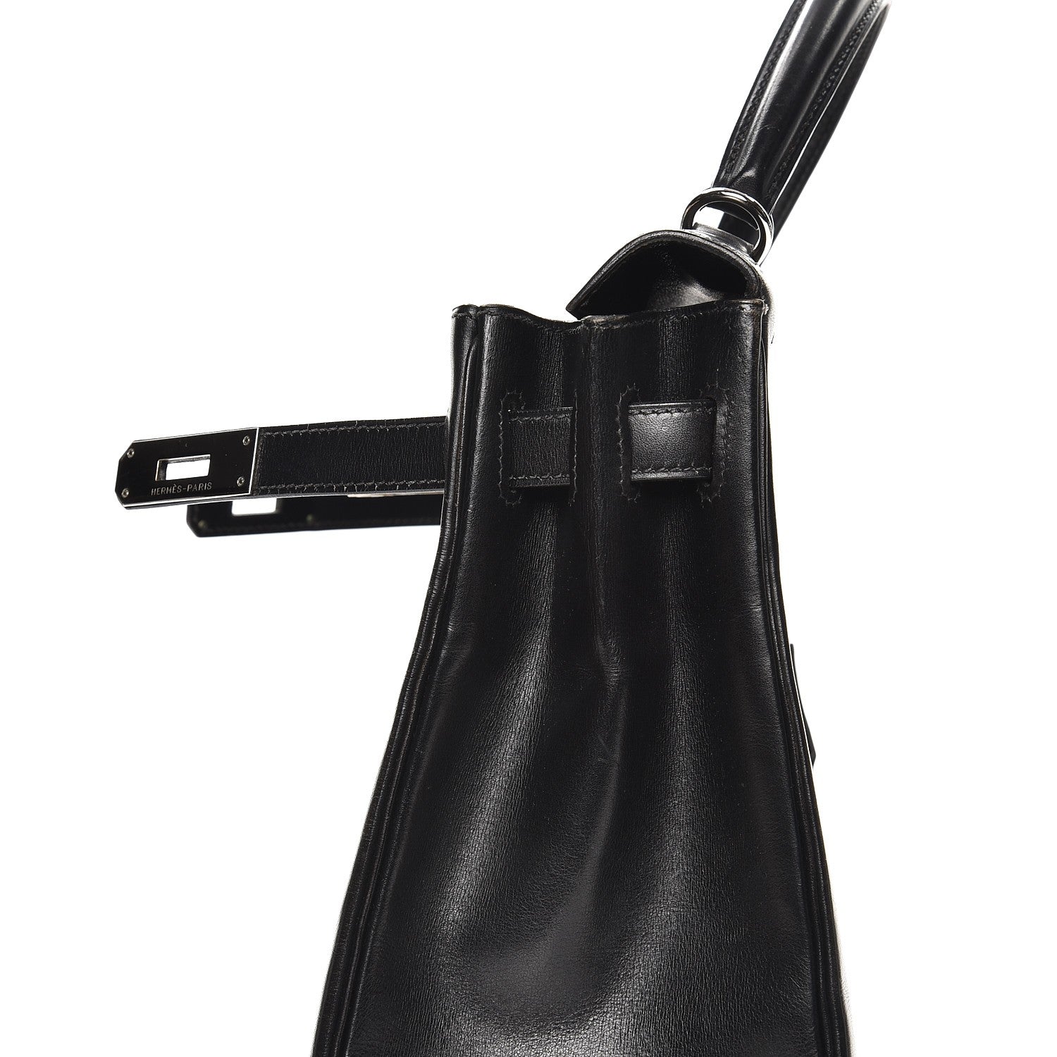 Hermes Box Kelly Retourne 32 Black 15 of 48