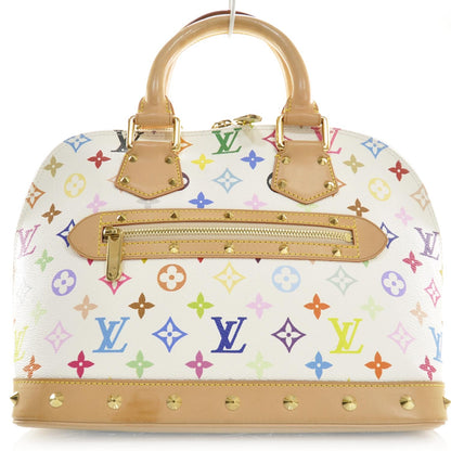 Louis Vuitton Monogram Multicolor Alma White 1 of 8