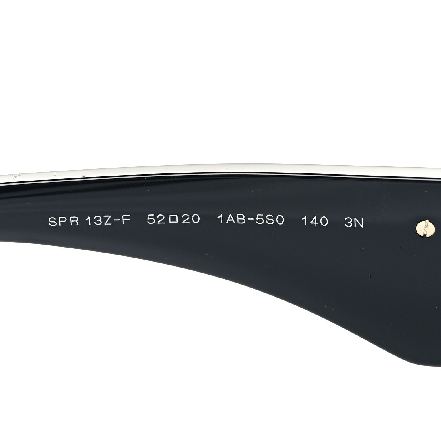 Prada Acetate Symbole Sunglasses SPR 13Z Black 6 of 8