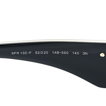 Prada Acetate Symbole Sunglasses SPR 13Z Black 6 of 8