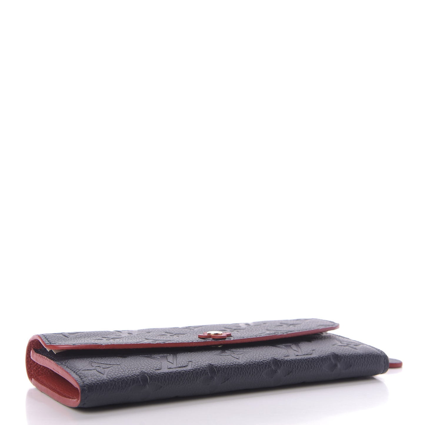 Empreinte Bloom Flower Emilie Wallet Marine Rouge