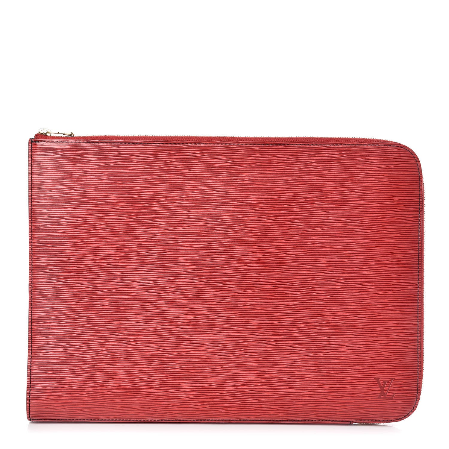 Louis Vuitton Epi Poche Documents Portfolio Case 39 Castillan Red 1 of 8