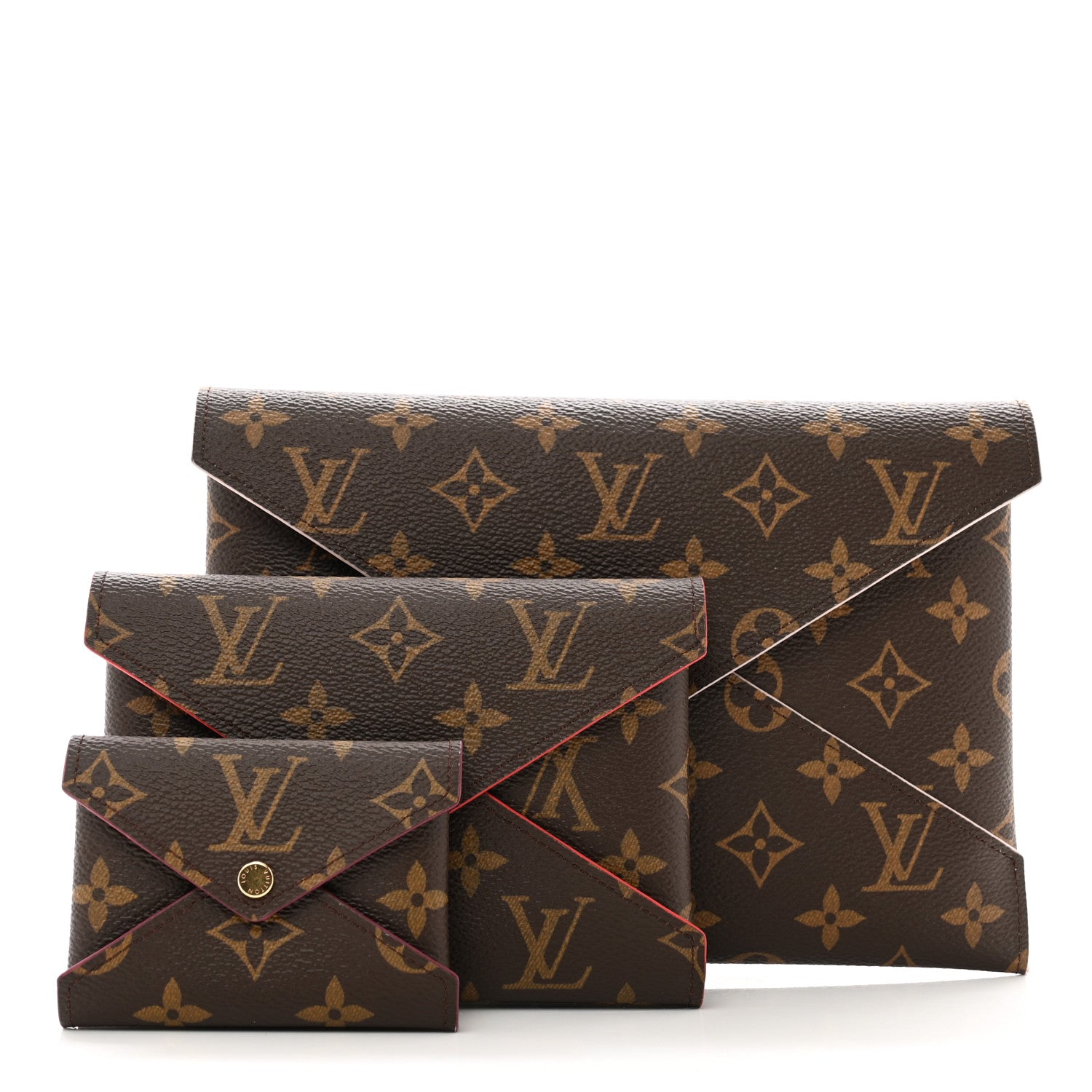 Louis Vuitton Monogram Kirigami Pochette Set 3 of 11