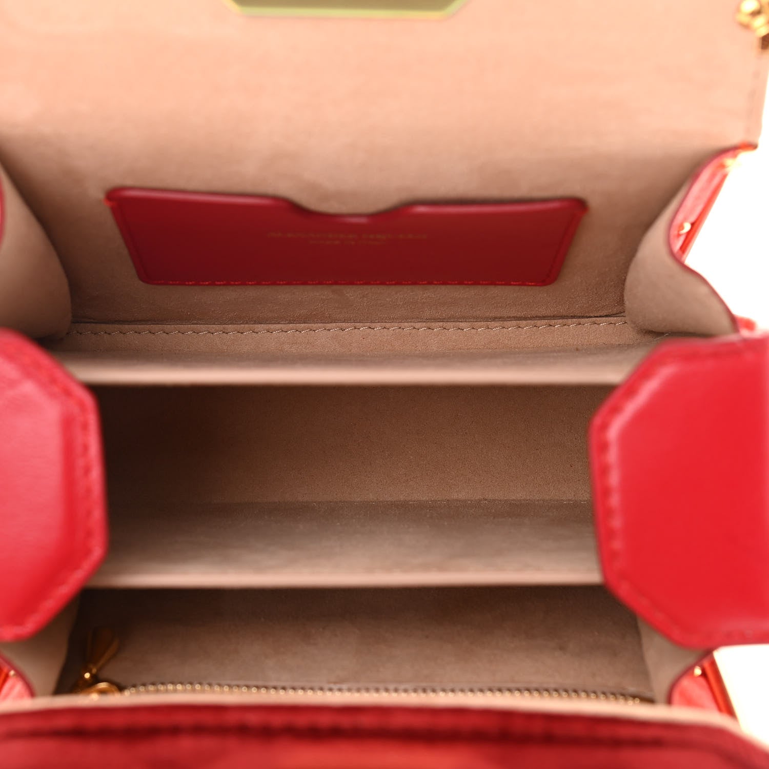 Alexander McQueen Velvet Box Shoulder Bag Red 5 of 9