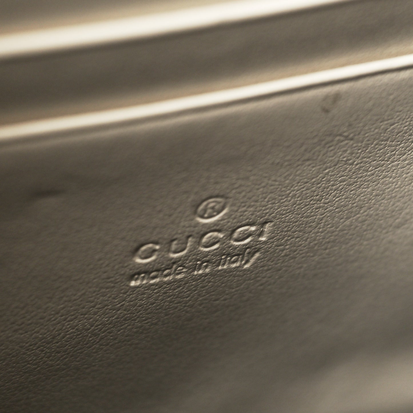 Calfskin Matelasse GG Marmont Chain Wallet Mystic White