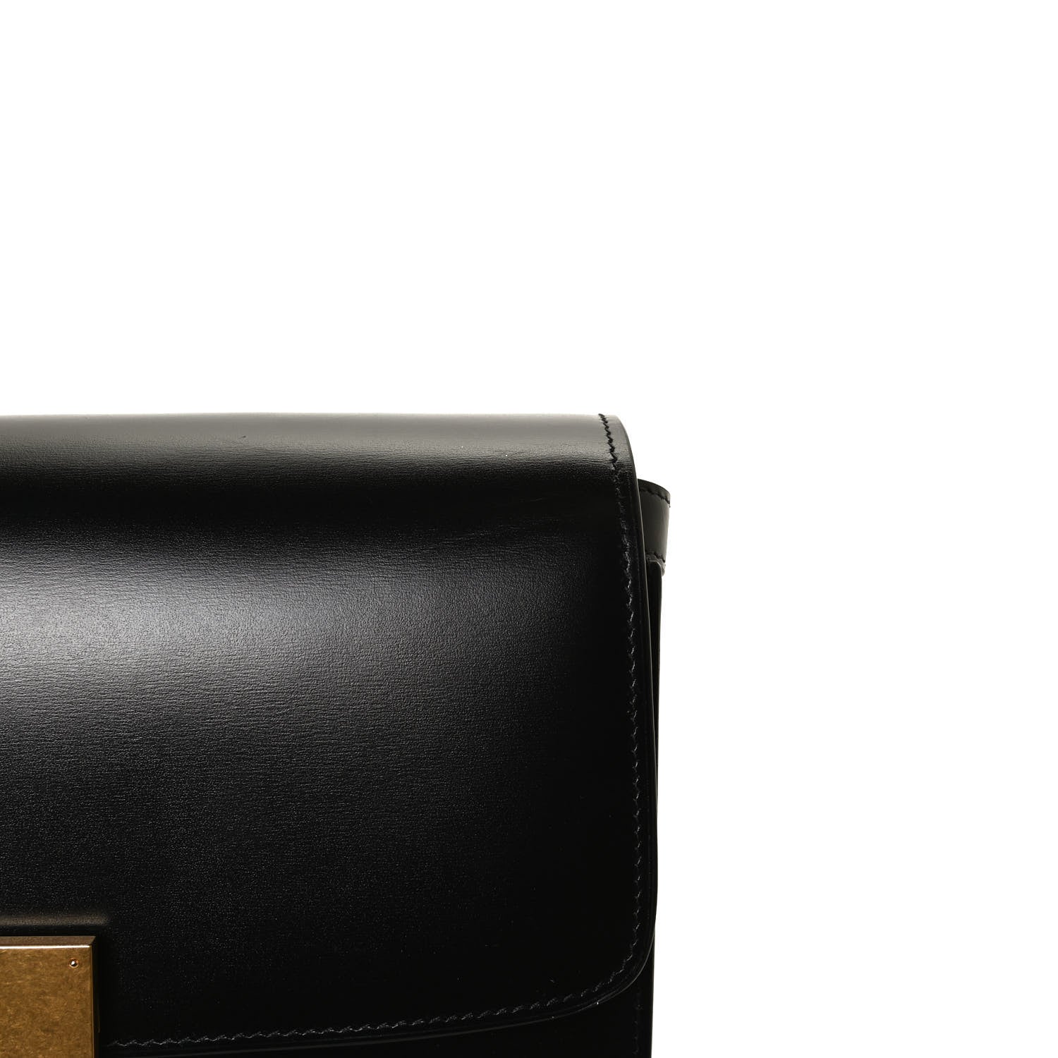 Celine Box Calfskin Medium Classic Box Flap Bag Black 14 of 15