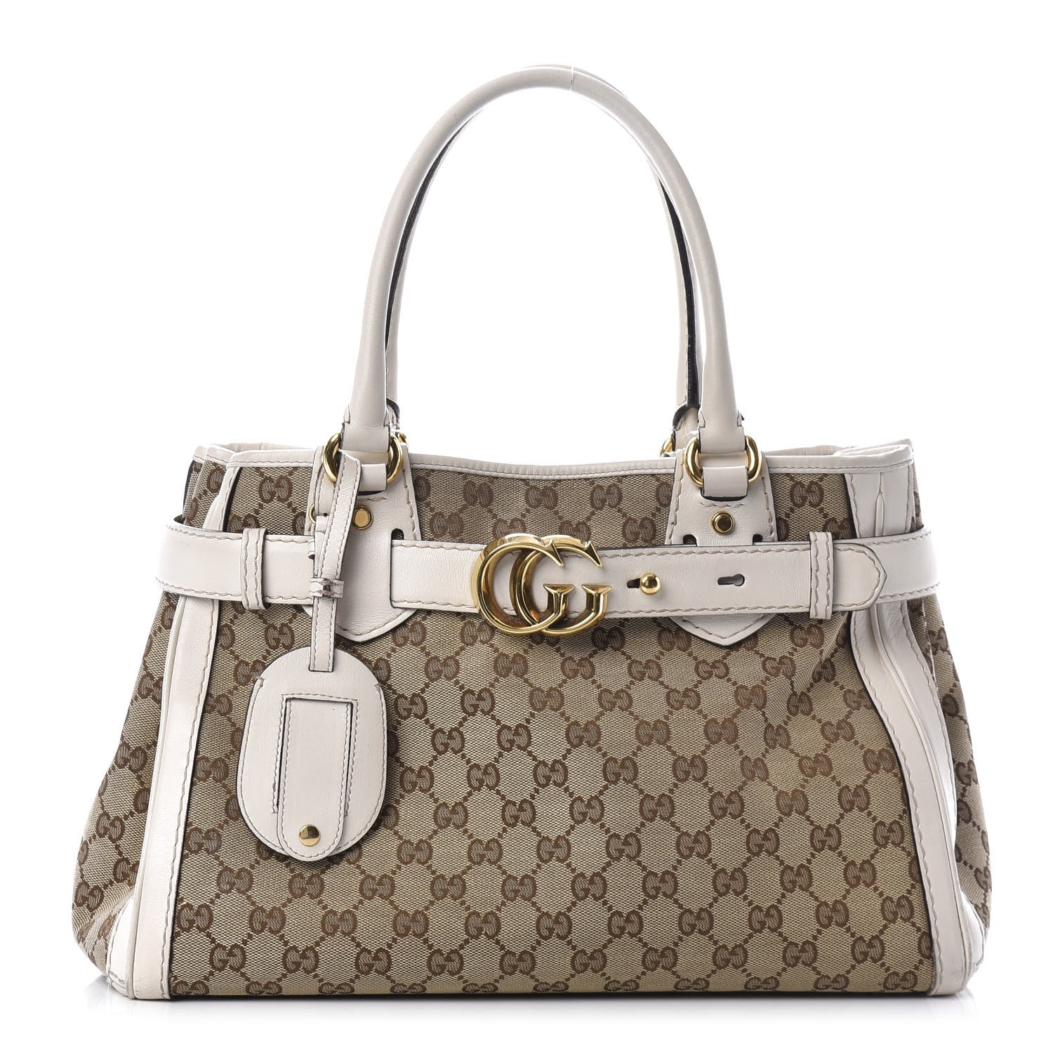 Gucci Monogram Medium GG Running Tote Off White 1 of 14