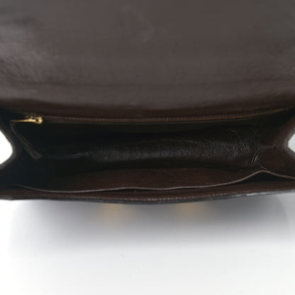 Hermes Shiny Porosus Crocodile Constance 23 Chocolate 5 of 31