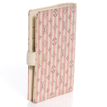 Louis Vuitton Mini Lin Croisette Small Ring Agenda Rouge 3 of 7