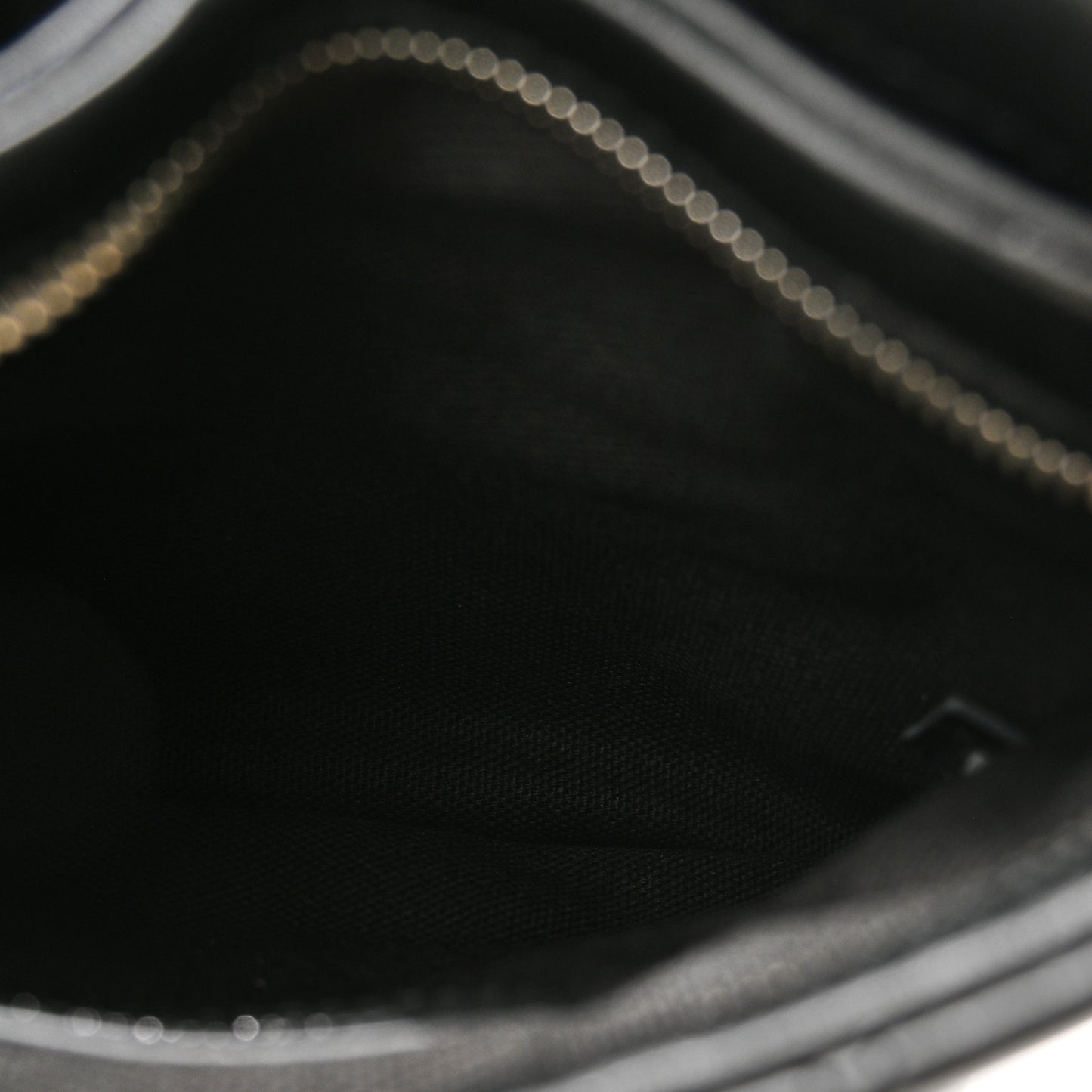 Lambskin Quilted Crossbody Bag Black