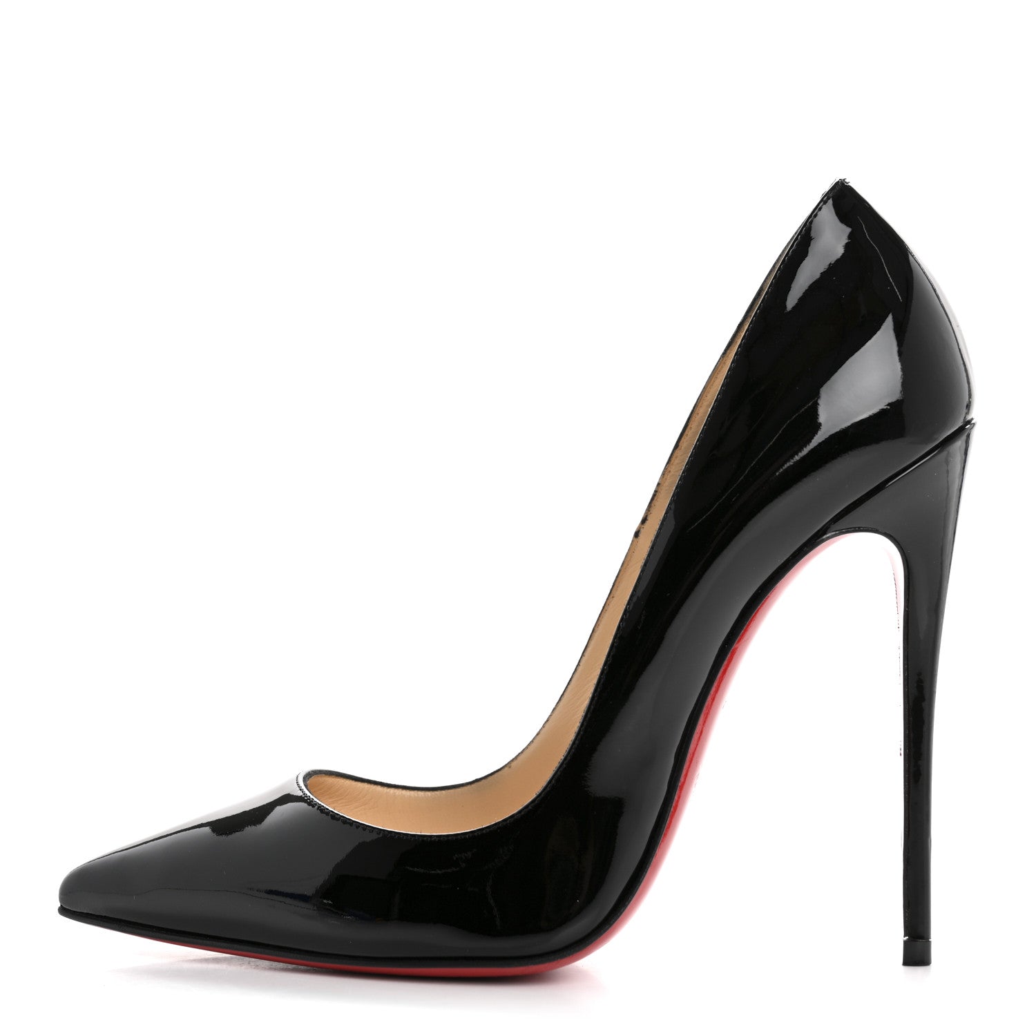 Christian Louboutin Patent So Kate 120 Pumps 37 Black 1 of 9