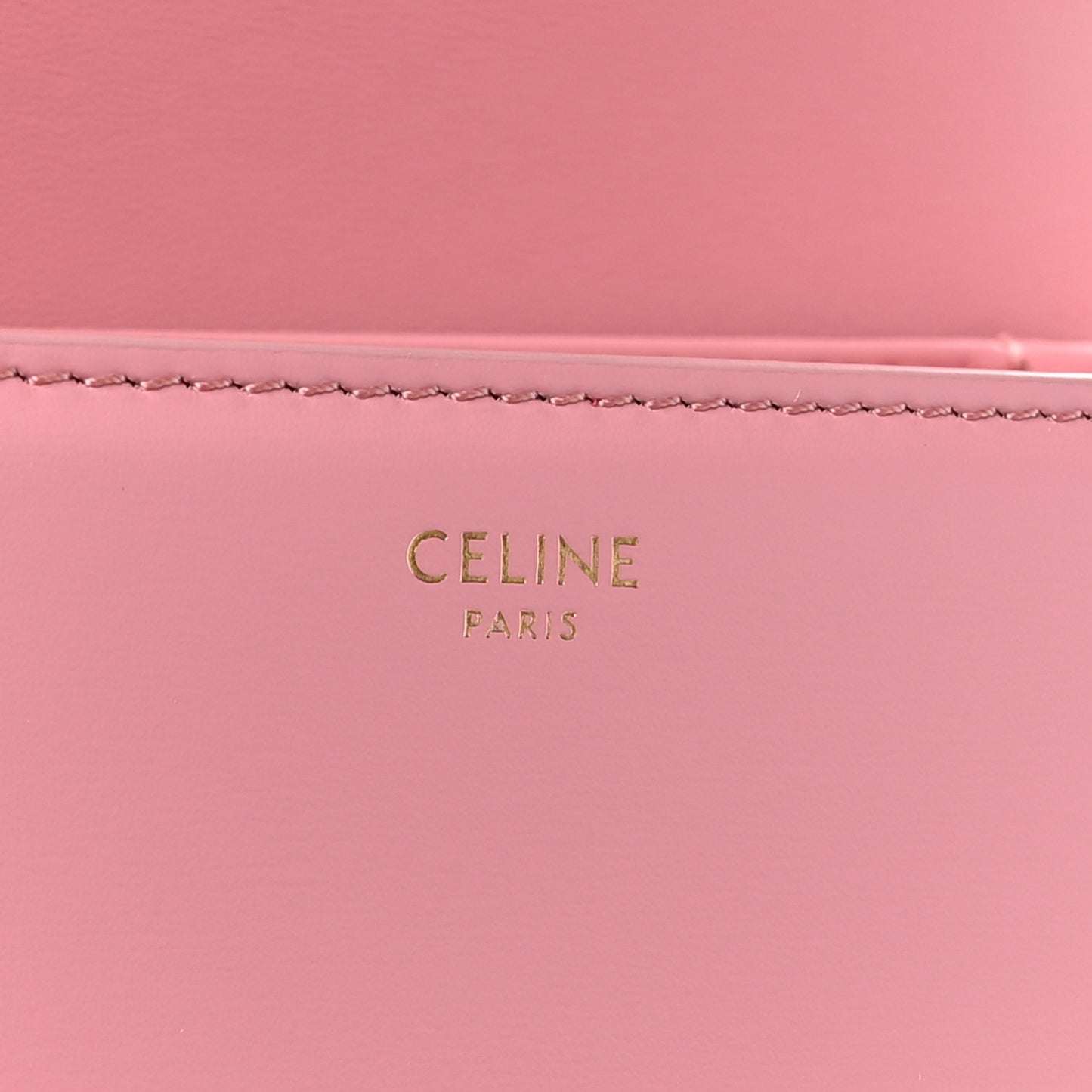 Shiny Calfskin Teen Triomphe Rose