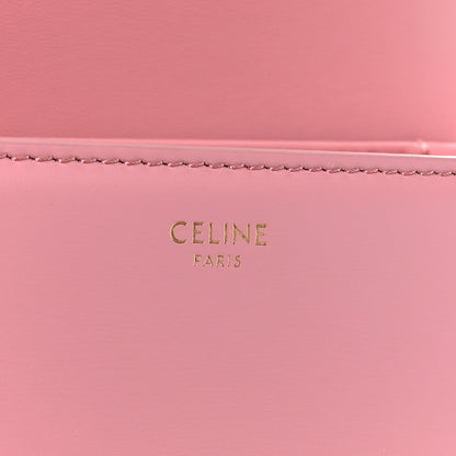 Celine Shiny Calfskin Teen Triomphe Rose 6 of 9