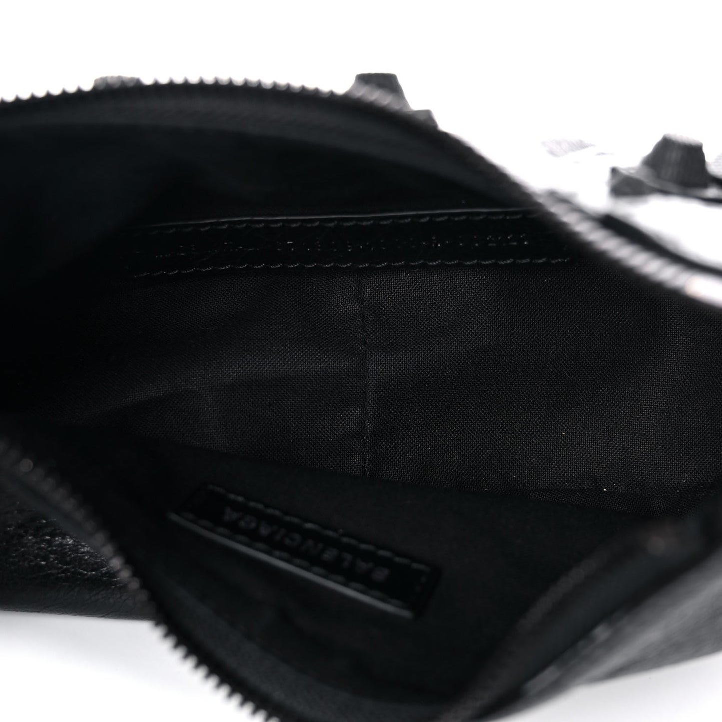 Agneau Arena Monochrome Le Cagole Shoulder Bag XS Black