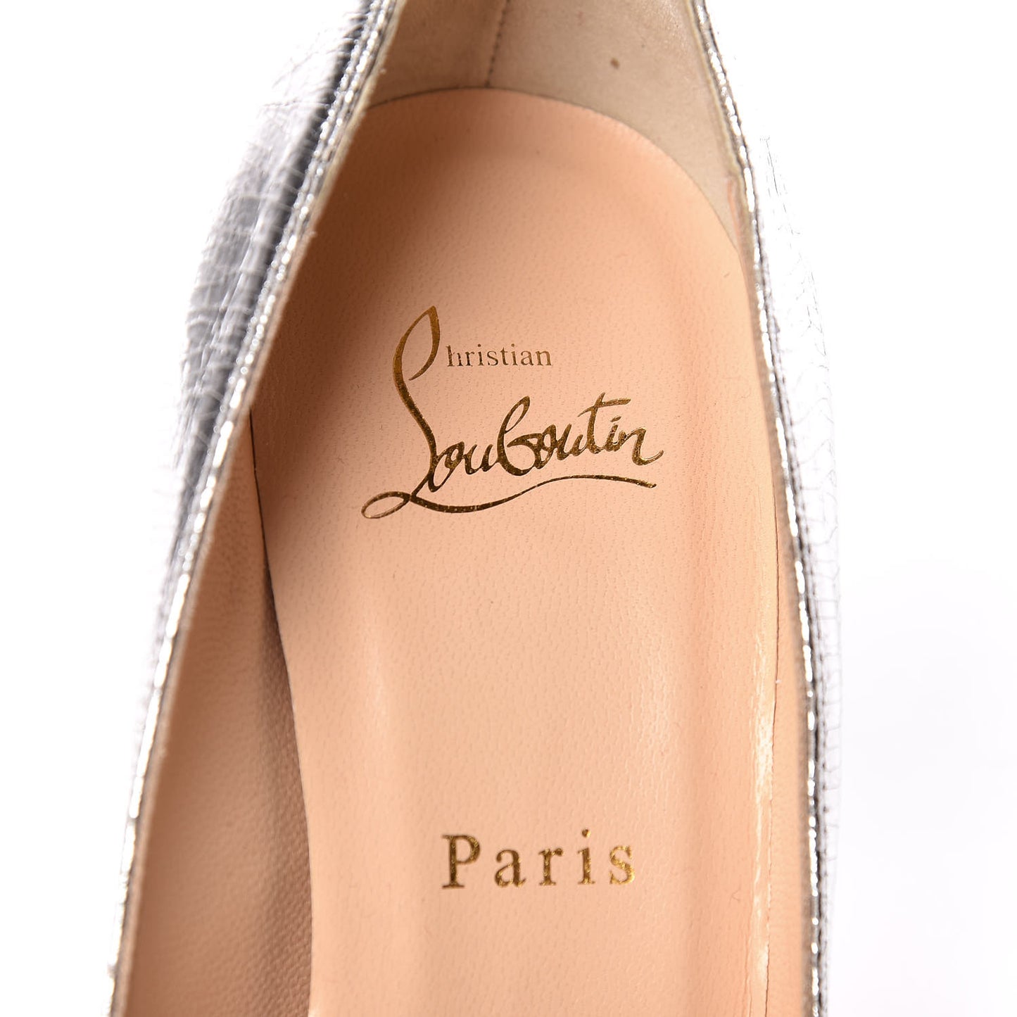Broken Glass Corneille 100 Pumps 39 Silver
