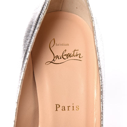 Christian Louboutin Broken Glass Corneille 100 Pumps 39 Silver 7 of 9
