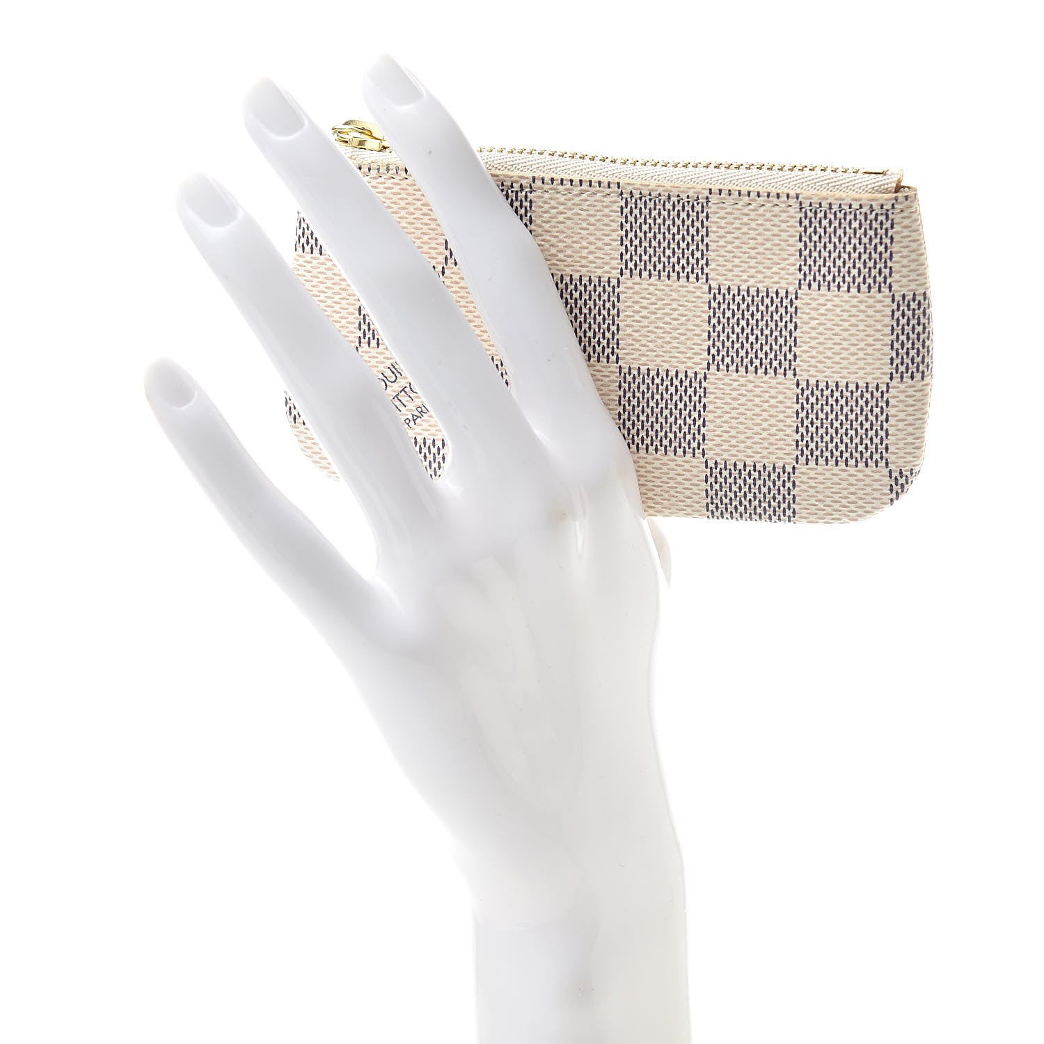 Louis Vuitton Damier Azur Key Pouch 2 of 8