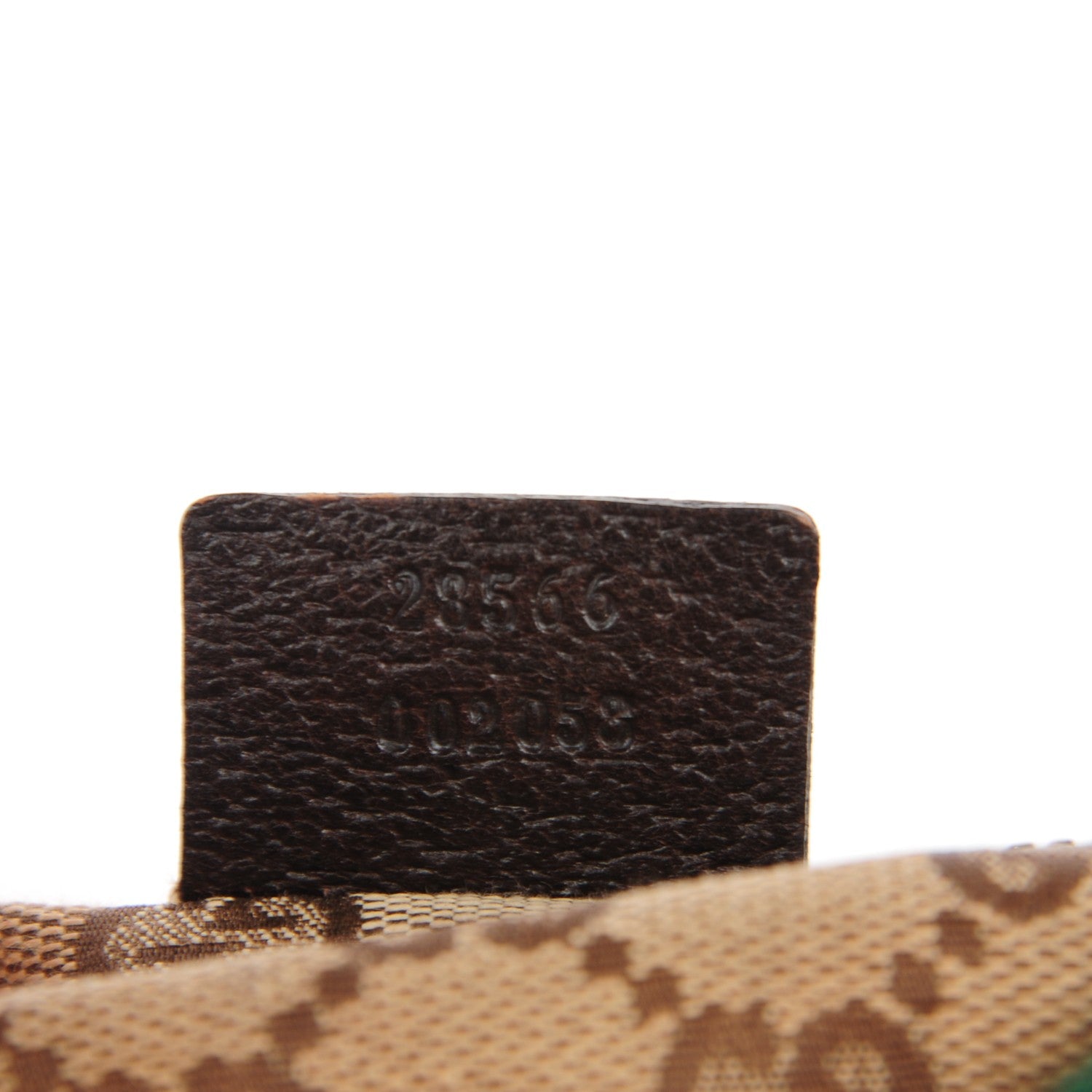 Gucci GG Monogram Web Double Pocket Belt Bag Dark Brown 7 of 8