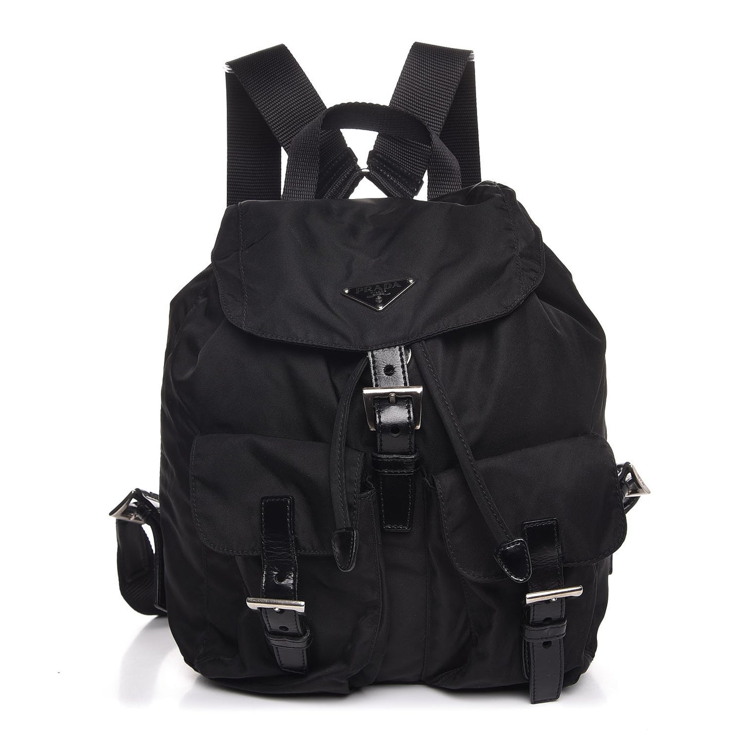 Tessuto Nylon Vela Small Backpack Black
