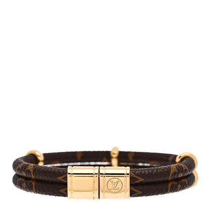Louis Vuitton Monogram Keep it Twice Bracelet 17 3 of 5