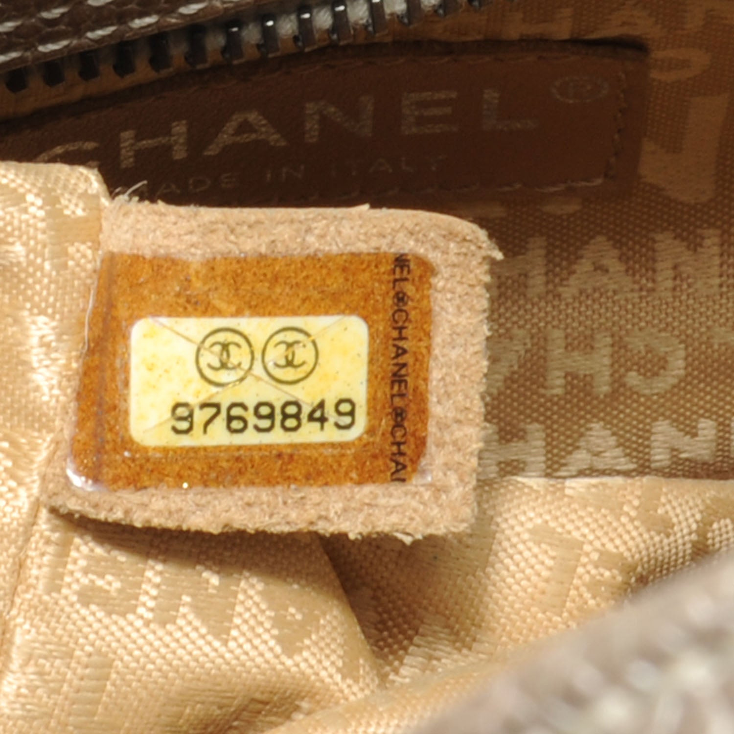 Chanel Caviar Quilted Small Tote w Tassel Silver 7 of 7