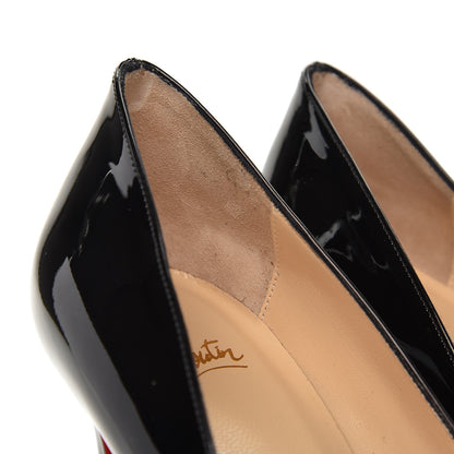 Christian Louboutin Patent Pigalle 85 Pumps 37.5 Black 7 of 9