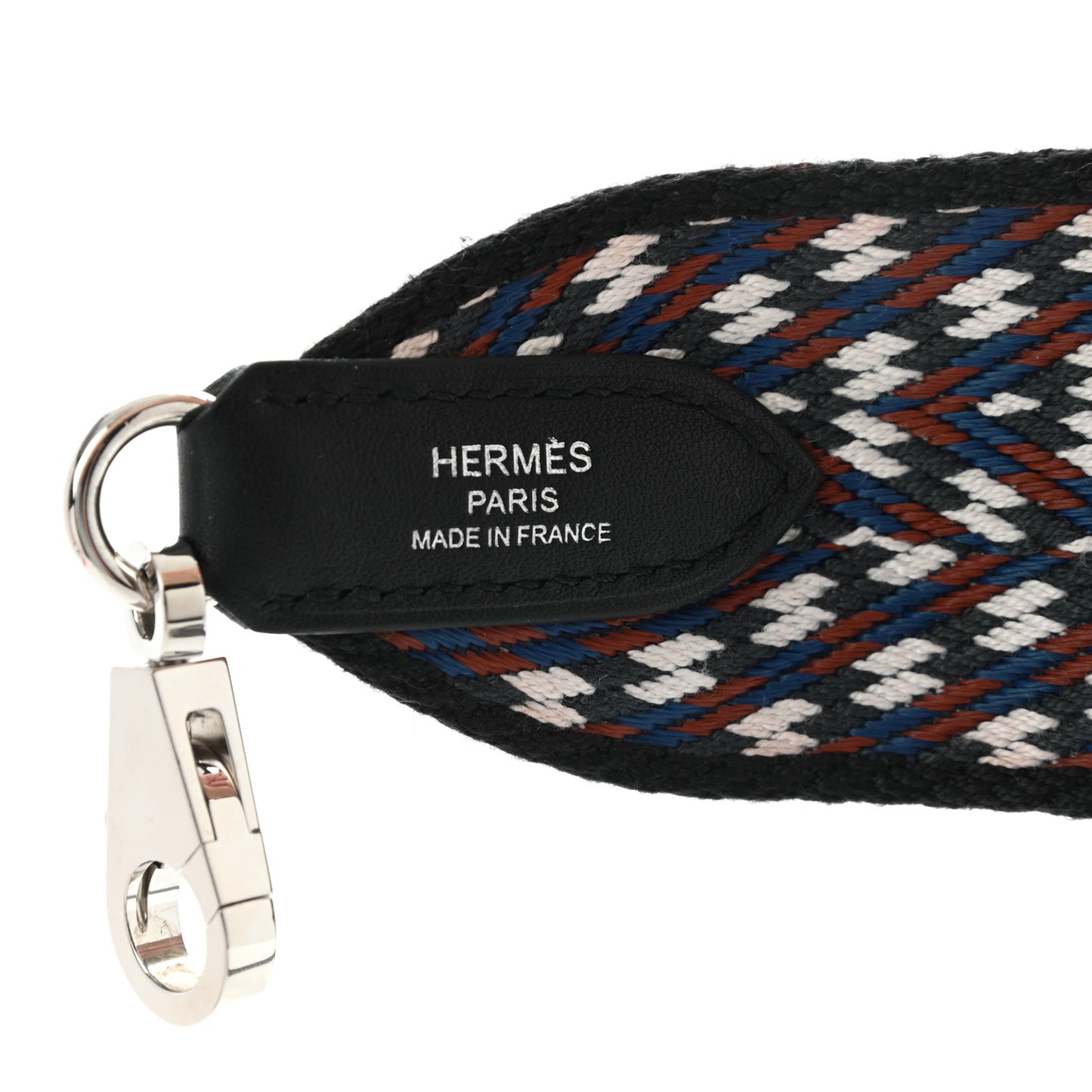 Toile Swift 50mm Sangle ZigZag Shoulder Strap Black White Deep Blue