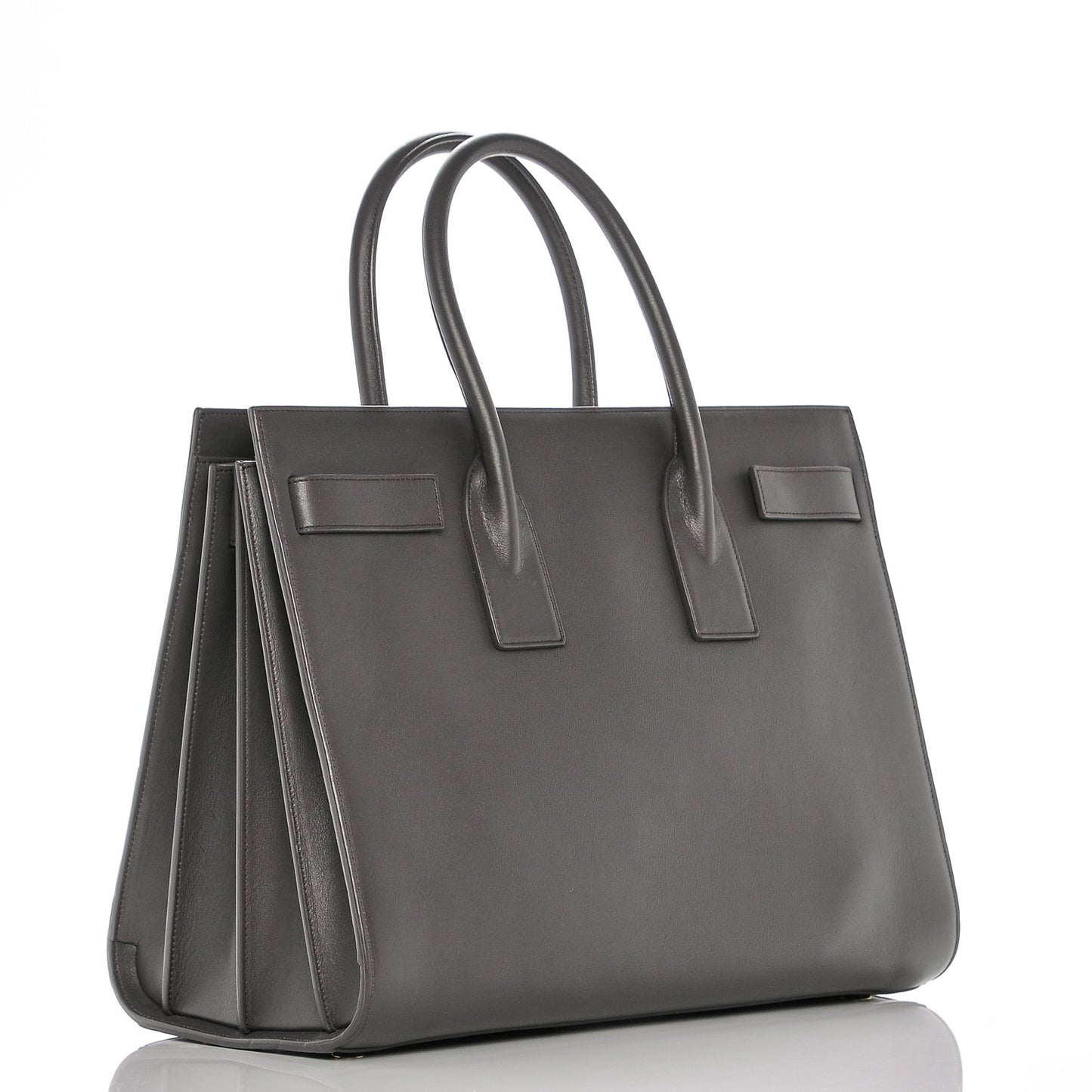 Calfskin Large Sac De Jour Carryall Earth