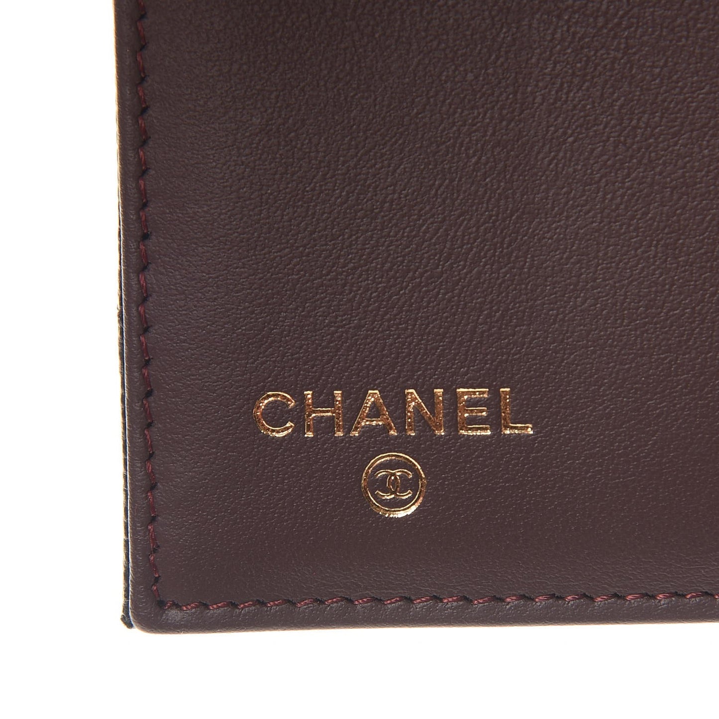 Caviar Quilted Compact Flap Wallet Black