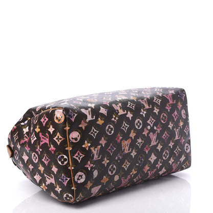 Louis Vuitton Watercolor Aquarelle Speedy 35 Brown 4 of 16