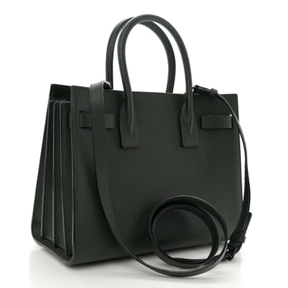 Saint Laurent Grain De Poudre Baby Sac De Jour Dark Pine 4 of 14