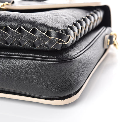 Louis Vuitton Empreinte Braided Pochette Metis Black 6 of 9