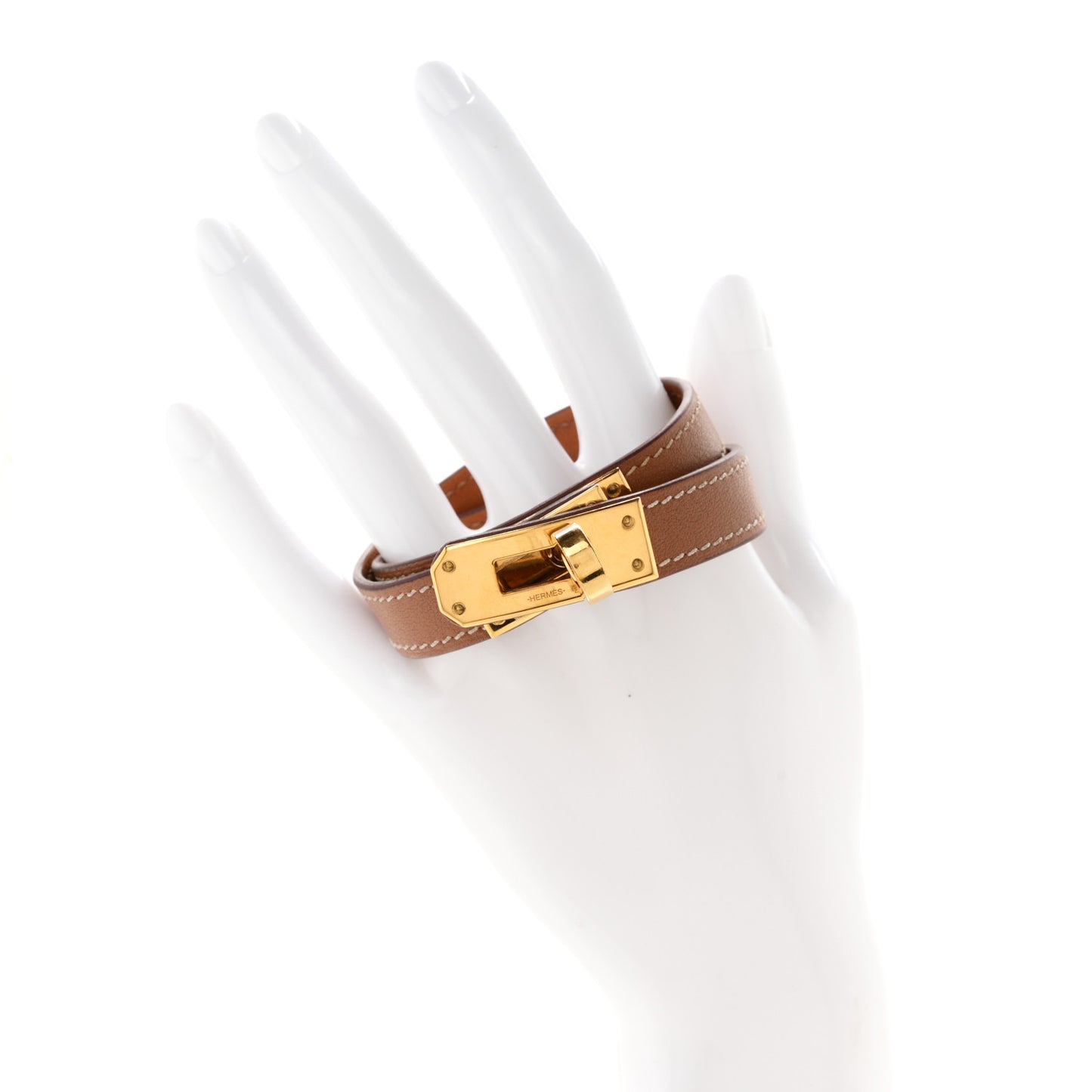 Swift Kelly Double Tour Bracelet T3 Gold