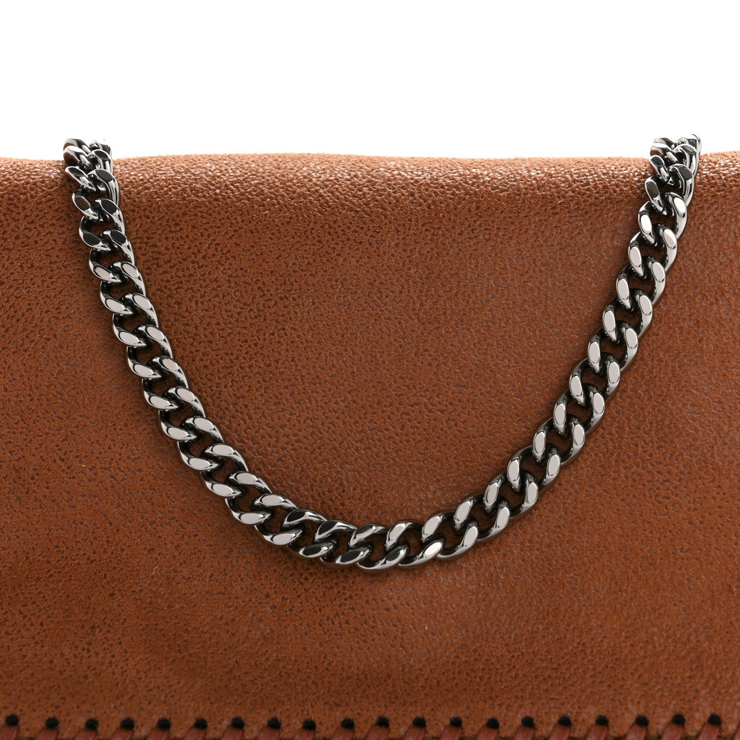 Shaggy Deer Falabella Crossbody Bag Brandy