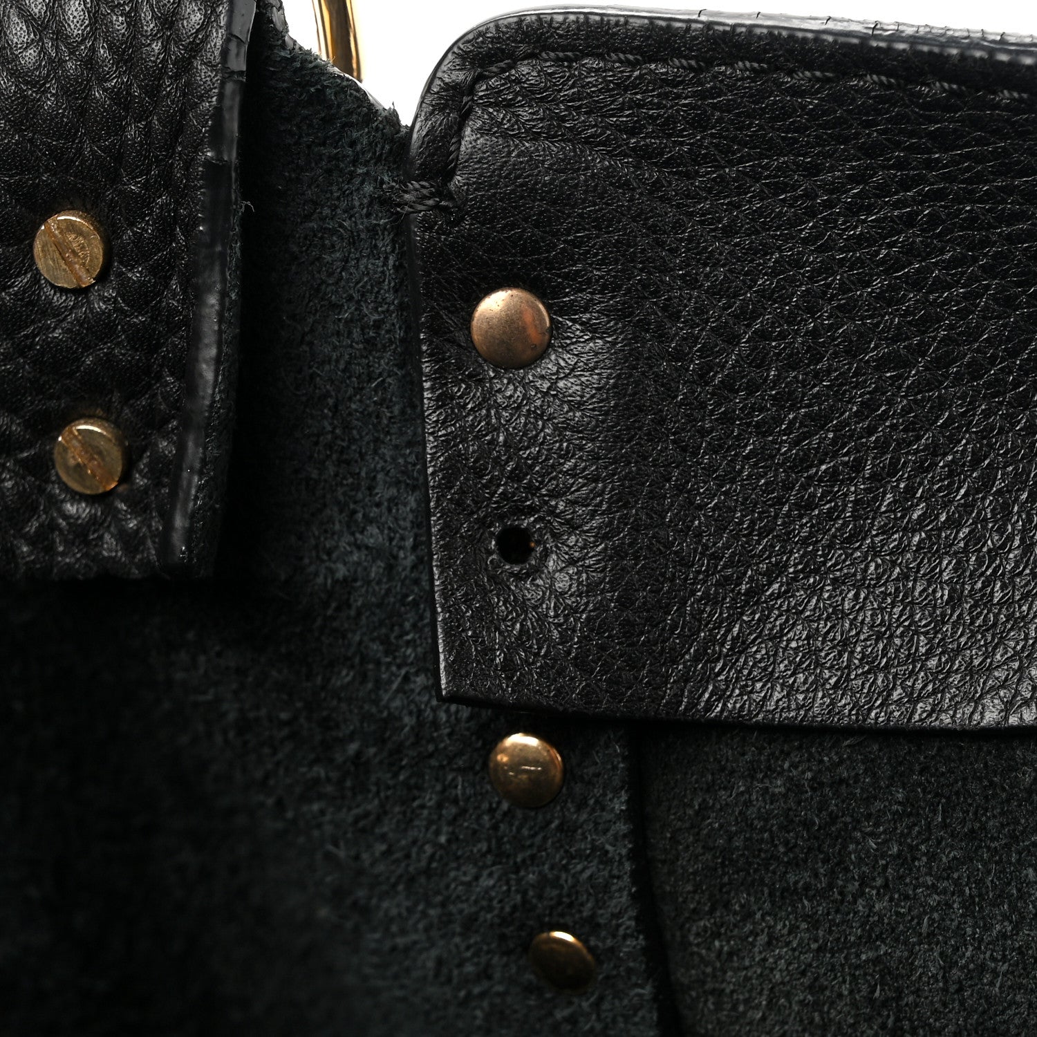 Valentino Garavani Pebbled Calfskin Small Rockstud Flip-Lock Messenger Bag Black 10 of 12