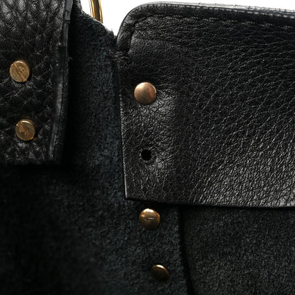 Valentino Garavani Pebbled Calfskin Small Rockstud Flip-Lock Messenger Bag Black 10 of 12