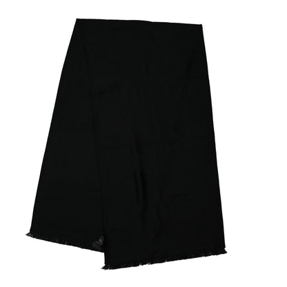 Gucci Wool Silk GG Monogram GGNat Scarf Black 2 of 4