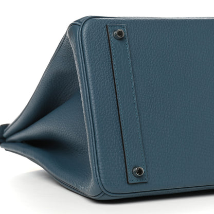 Hermes Fjord Birkin 40 Bleu Tempete 8 of 11