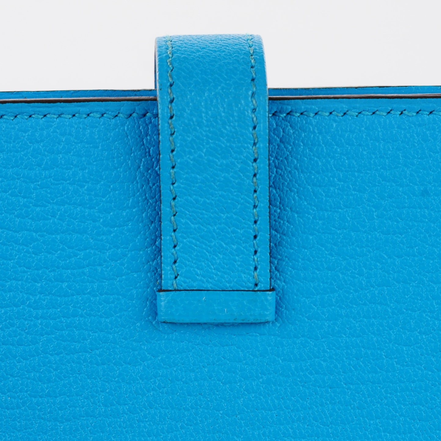 Chevre Mysore Bearn Wallet Bleu Azteque
