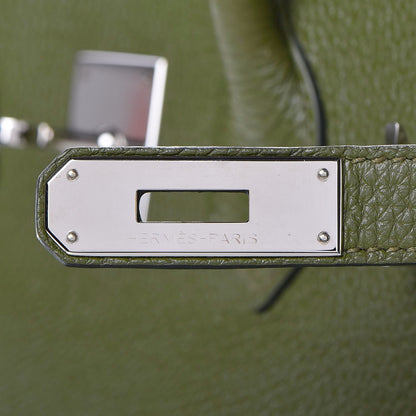 Hermes Togo Birkin 35 Vert Veronese 11 of 37