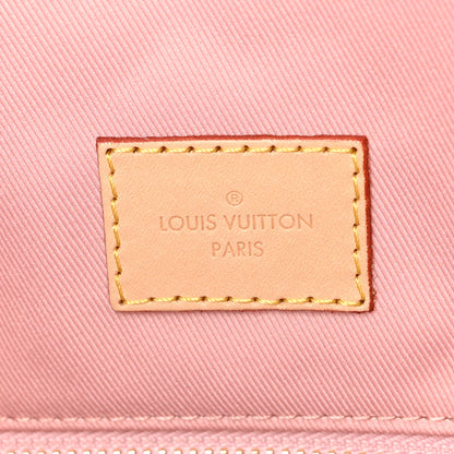 Louis Vuitton Damier Azur Graceful MM Rose Ballerine 6 of 8