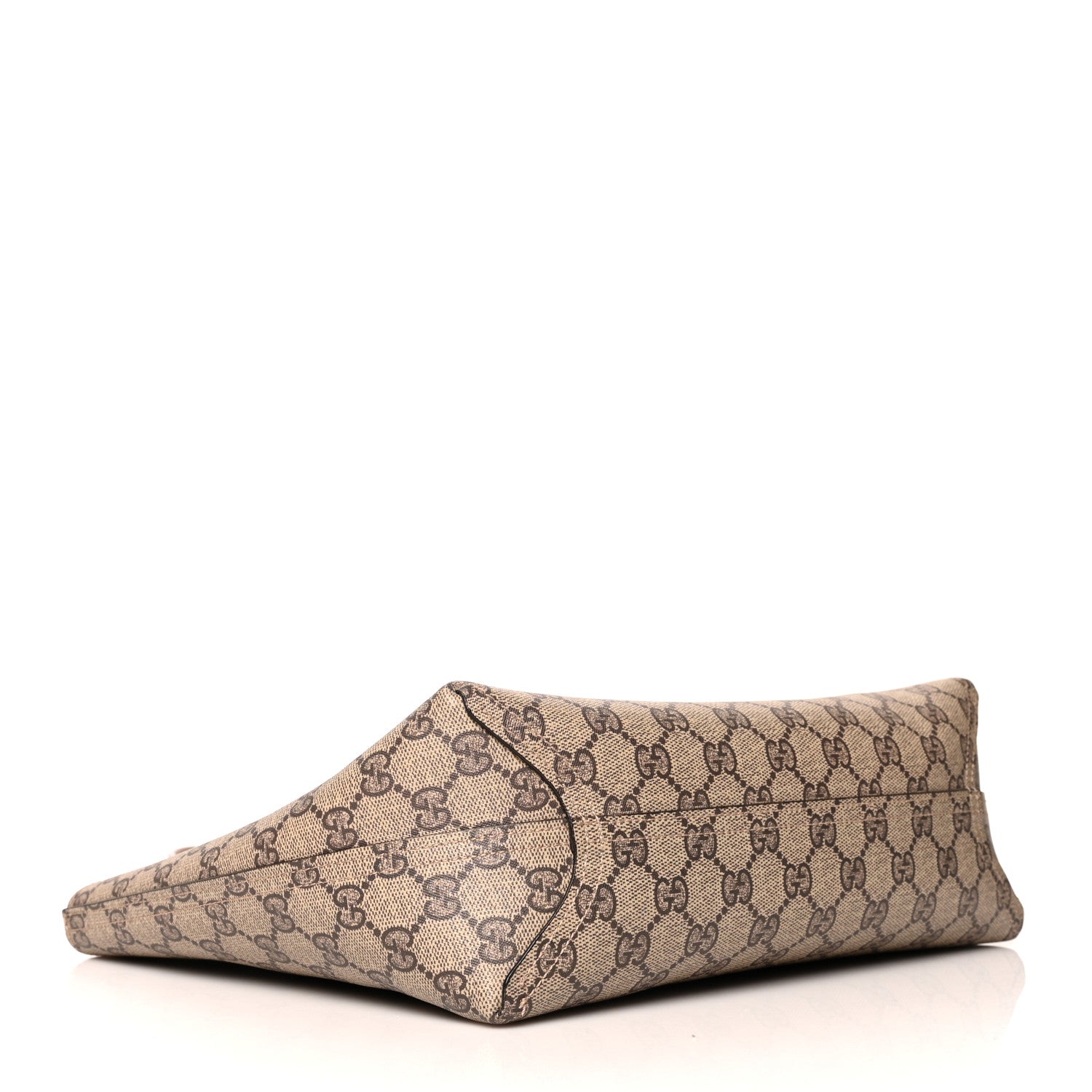 Gucci Textured Calfskin Monogram Small Reversible GG Tote Dark Cipria 3 of 15