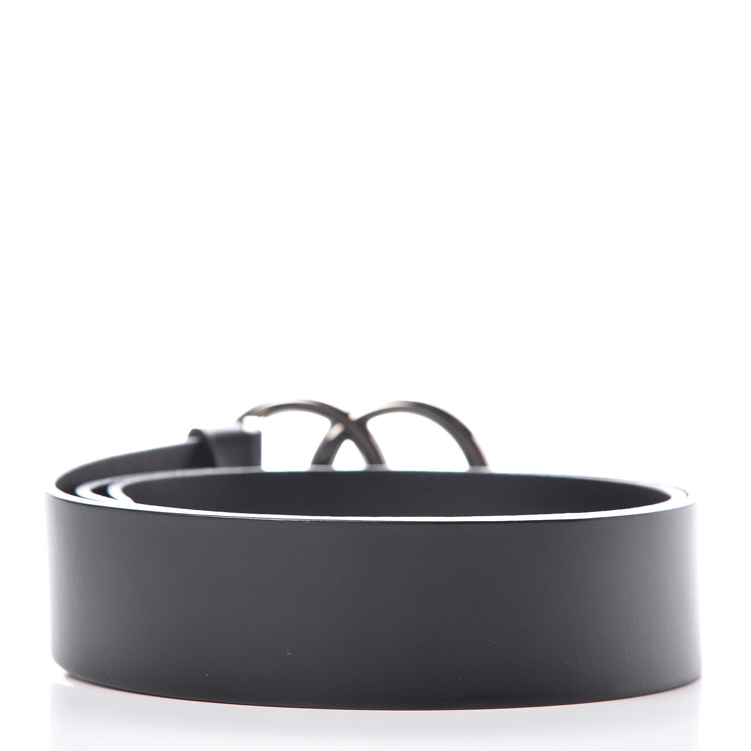 Gucci Smooth Calfskin Double G 40mm Belt 90 36 Black 3 of 8
