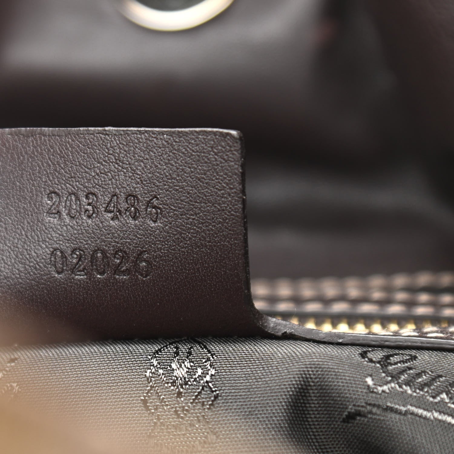 Gucci Crystal Monogram Small Hysteria Tote Dark Brown 7 of 12