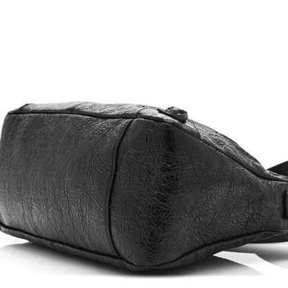 Balenciaga Agneau Arena Classic Hardware Small Le City Moto Black 10 of 10